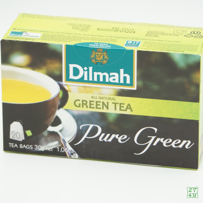 Dilmah Pure Green Tea 20x1,5g